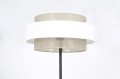 Lampa stojąca CEZAR z abażurem w stylu boho Ø40cm, biało beżowym, 164 cm na E27 K-5275 Kaja Lighting