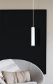 Lampa wisząca biała nad blat kuchenny z serii MILE WHITE K-4417 Kaja Lighting