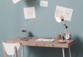 Lampa biurkowa na E27, pastelowy róż, dla dziewczynki K-MT-COSMO RÓŻOWY Kaja Lighting
