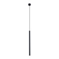 Lampa wisząca GELATO prosta tuba zwis w kolorze czarnym na żarówkę G9 K-4860 Kaja Lighting