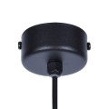 Lampa wisząca GELATO prosta tuba zwis w kolorze czarnym na żarówkę G9 K-4860 Kaja Lighting
