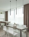 Lampa wisząca GELATO prosta tuba zwis w kolorze czarnym na żarówkę G9 K-4860 Kaja Lighting
