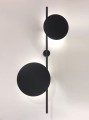 Loftowy kinkiet na dwa źródła światła czarny z serii REGA K-4638 Kaja Lighting