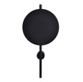 Kinkiet ścienny REGA czarny, styl industrialny na G9 K-4637 Kaja Lighting