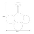 Lampa sufitowa K-5361 z serii INEZ Kaja Lighting