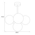 Lampa sufitowa K-5364 z serii MEGAN Kaja Lighting