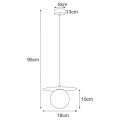 Lampa wisząca K-5435 z serii ROBIN Kaja Lighting