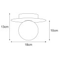 Lampa sufitowa K-5452 z serii ROBIN Kaja Lighting