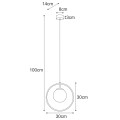 Lampa wisząca K-5390 z serii RITUS Kaja Lighting