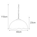 Lampa wisząca K-P16835 z serii ROSE Kaja Lighting