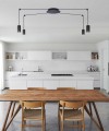 Lampa wisząca PUERTO, cztery ramiona pająka, czarna na E27 K-4897 Kaja Lighting