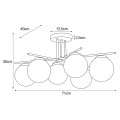Lampa sufitowa K-5414 z serii GRAND Kaja Lighting