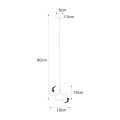Lampa wisząca K-5455 z serii BURGAS Kaja Lighting