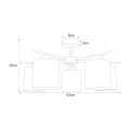 Lampa sufitowa K-5522 z serii AURELIA Kaja Lighting