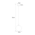 Lampa wisząca K-5550 z serii ASPEN Kaja Lighting