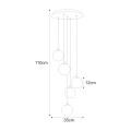 Lampa wisząca K-5556 z serii DORI Kaja Lighting