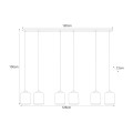 Lampa wisząca K-5572 z serii SORO Kaja Lighting