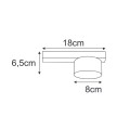 Lampa sufitowa K-5530 z serii CRUZ Kaja Lighting