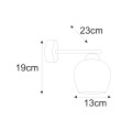 Kinkiet K-5603 z serii ABRO Kaja Lighting