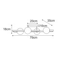 Lampa wisząca K-5766 z serii EMIR Kaja Lighting