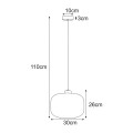 Lampa wisząca K-5651 z serii CLARK Kaja Lighting