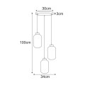 Lampa wisząca K-5755 z serii SILVA Kaja Lighting