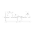 Kinkiet K-5805 z serii TALAR Kaja Lighting