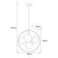 Lampa wisząca K-5369 z serii PIRO Kaja Lighting