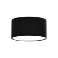 Niski spot HORN czarny na gwint GX53 do przedpokoju K-5470 KAJA Lighting
