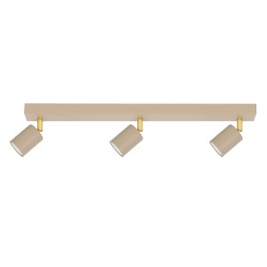 Listwa sufitowa MATI z beżowymi reflektorkami do przedpokoju K-5822 KAJA Lighting