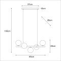 Lampa wisząca K-5851 z serii FILO KAJA Lighting