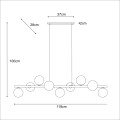 Lampa wisząca K-5853 z serii FILO KAJA Lighting
