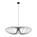 Lampa wisząca dekoracyjna w stylu industrialnym czarna z serii TIZI K-3409 Kaja Lighting