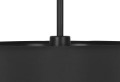 Lampa wisząca SIMONE BLACK, czarny stylowy abażur na E27, do salonu K-4320 Kaja Lighting