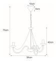 Lampa wisząca KZ-3990 z serii BARTEZ KAJA Lighting