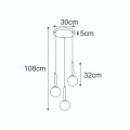 Lampa wisząca K-5862 z serii TOKI KAJA Lighting