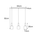 Lampa wisząca K-5877 z serii AIGO KAJA Lighting