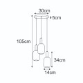 Lampa wisząca K-5882 z serii FIORE KAJA Lighting
