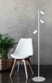 Lampa podłogowa biała z regulowanym kątem świecenia z serii KAYLA K-4419 Kaja Lighting
