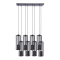 Lampa wisząca do jadalni FALCON, druciane klosze w kolorze czarnym na GU10 K-4933 Kaja Lighting