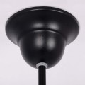 Żyrandol świecznik klasyczny czarny HARIS, sześć ramion na E14, regulacja wysokości K-4971 Kaja Lighting
