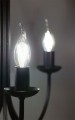 Żyrandol świecznik klasyczny czarny HARIS, sześć ramion na E14, regulacja wysokości K-4971 Kaja Lighting