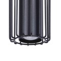 Lampa wisząca do jadalni FALCON, druciane klosze w kolorze czarnym na GU10 K-4933 Kaja Lighting