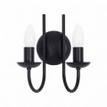 Podwójny kinkiet w stylu industrialnym czarny z serii HARIS K-4973 Kaja Lighting