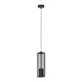 Lampa wisząca FALCON z drucianym czarnym kloszem klatką na GU10 K-4930  Kaja Lighting