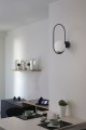 Nowoczesny kinkiet PARVA z eleganckim szklanym kloszem do salonu K-5105 KAJA Lighting